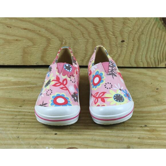 Dansko Clogs Girls 12 Vegan Vesta Girls Floral Multicolor Slip On 30 Shoes - Picture 2 of 7